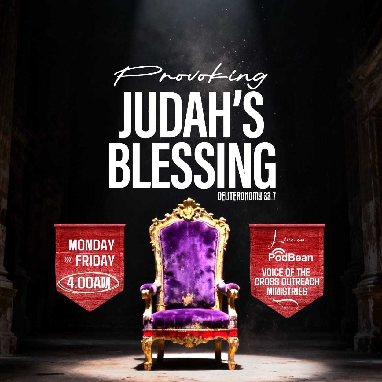 PROVOKING JUDAH’S BLESSING | DAY 1.0 | PRAYER MOUNT